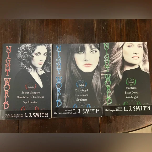 NIGHT WORLD set of 3 new Teen Vampire books LJ Smith - Picture 2 of 6
